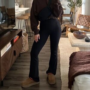 LULULEMON Black Groove Flare Pants 4